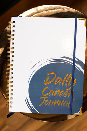 Daily Career Journal Spiral Bound : 8.5 X 11 inches
