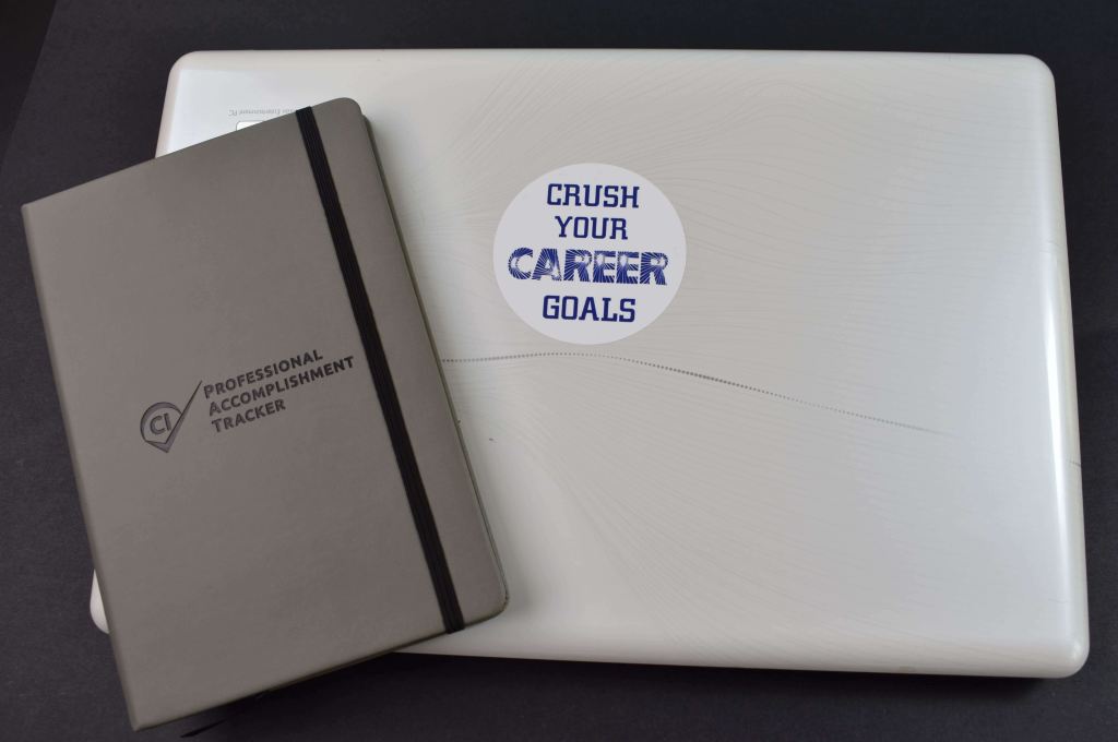 Crush Your Career Goals Sticker (3 Round)